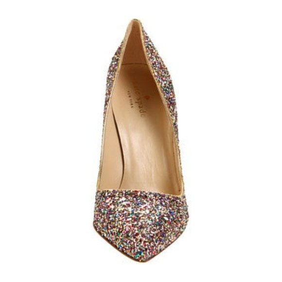 Kate Spade Licorice Too Glitter Pump New - Picture 5 of 5